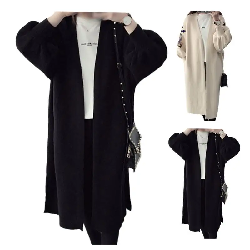 Women's Sweater Cardigan Korean Version Large Size Embroidery Fashion Solid Sweater Cardigan For Pregnant Women Autumn Winter
Women's Sweater Cardigan Korean Version Large Size Embroidery Fashion Solid Sweater Cardigan For Pregnant Women Autumn Winter