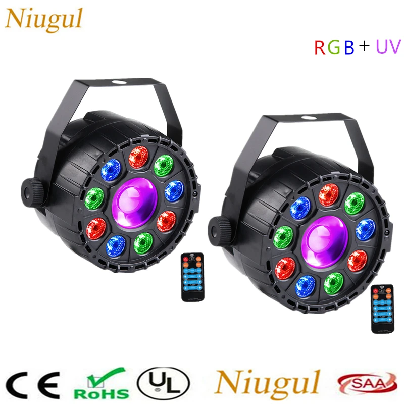 2pcs/lot With Remote Control 9+1 LED Par Light RGB+UV Effect LED Stage Lighing , DMX512 Sound Activated Disco Home Party Lights
2pcs/lot With Remote Control 9+1 LED Par Light RGB+UV Effect LED Stage Lighing , DMX512 Sound Activated Disco Home Party Lights