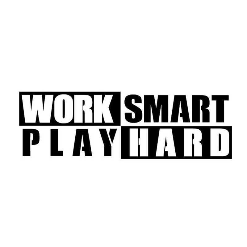 Жесткая виниловая наклейка Work Smart Play, наклейка на окно автомобиля, бамперы, дверь ноутбука, задняя наклейка
Жесткая виниловая наклейка Work Smart Play, наклейка на окно автомобиля, бамперы, дверь ноутбука, задняя наклейка