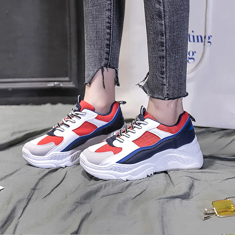 Fashion Casual Sneaker Women Thick Bottom Heighten Shoes 2019 Spring Autumn Breathable Student Shoe Female Footwear IY001
Fashion Casual Sneaker Women Thick Bottom Heighten Shoes 2019 Spring Autumn Breathable Student Shoe Female Footwear IY001