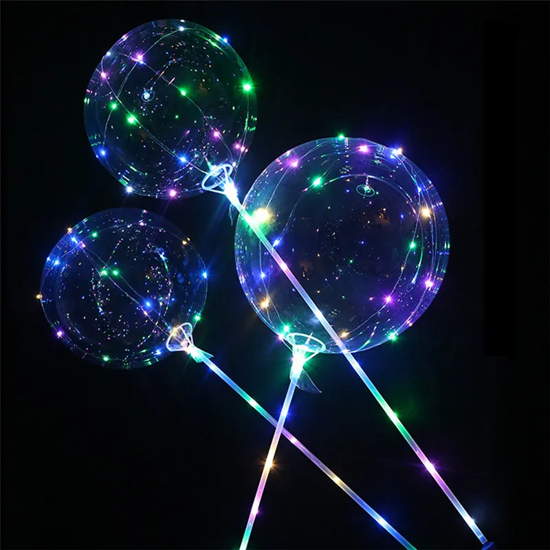 2Pcs Luminous LED Balloon With Stick Transparent Valentine Day Wedding Party Decoration Balloons Kids Luminous Toys 18 Inch
2Pcs Luminous LED Balloon With Stick Transparent Valentine Day Wedding Party Decoration Balloons Kids Luminous Toys 18 Inch