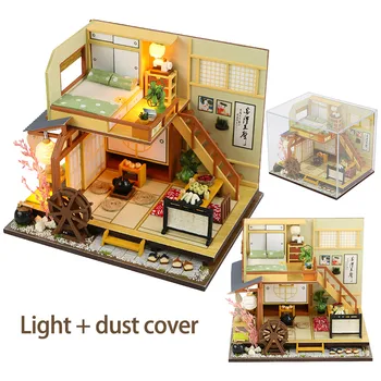 DIY Japanese Style Doll House Wooden Doll Houses Miniature Dollhouse Furniture Kit Toy for Kids Birthday Gift Double Layer Loft
DIY Japanese Style Doll House Wooden Doll Houses Miniature Dollhouse Furniture Kit Toy for Kids Birthday Gift Double Layer Loft