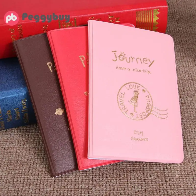 

Simple Travel ID Card Holder Skin PU Leather Passport Cover Case For Protecting Card Holder Passport Cover Case Protect