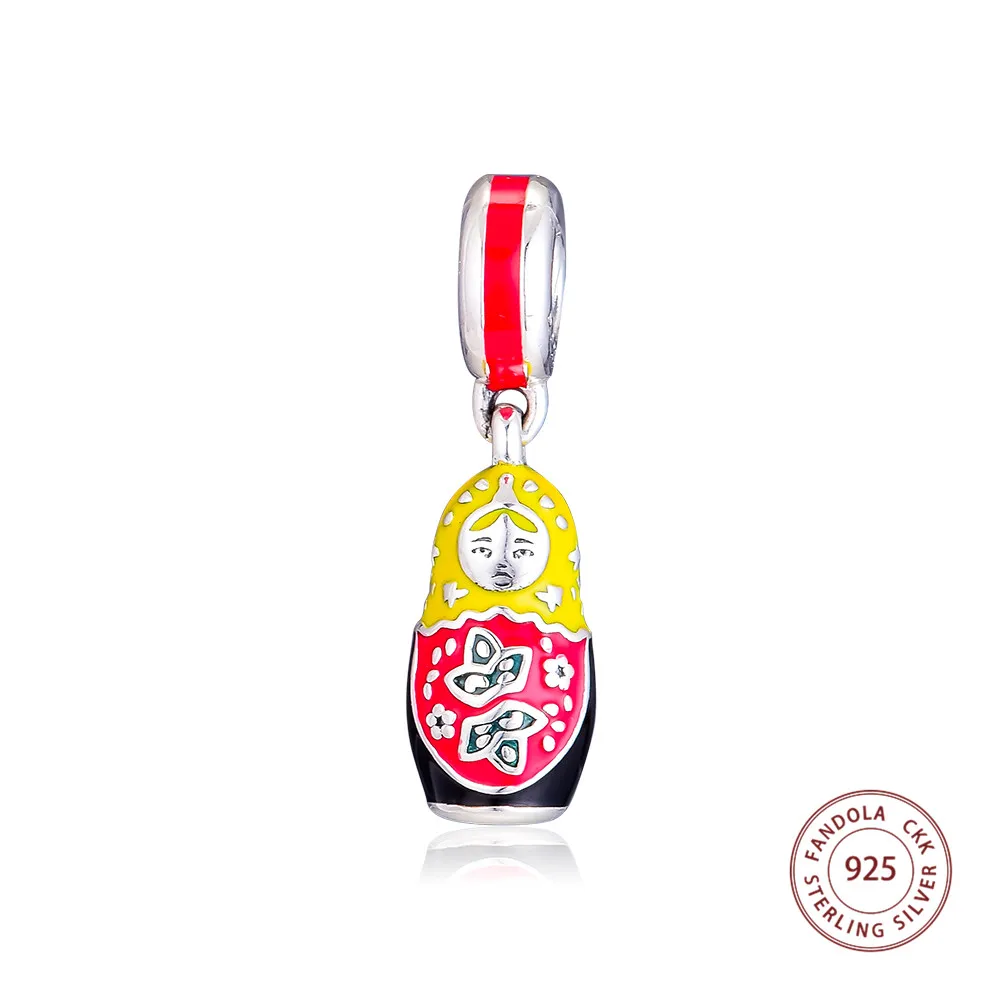 Fandola Matryoshka Doll Charm Fits Pandora Charms Bracelet 925 Sterling Silver Dangle Beads Original Silver 925 Jewelry
Fandola Matryoshka Doll Charm Fits Pandora Charms Bracelet 925 Sterling Silver Dangle Beads Original Silver 925 Jewelry