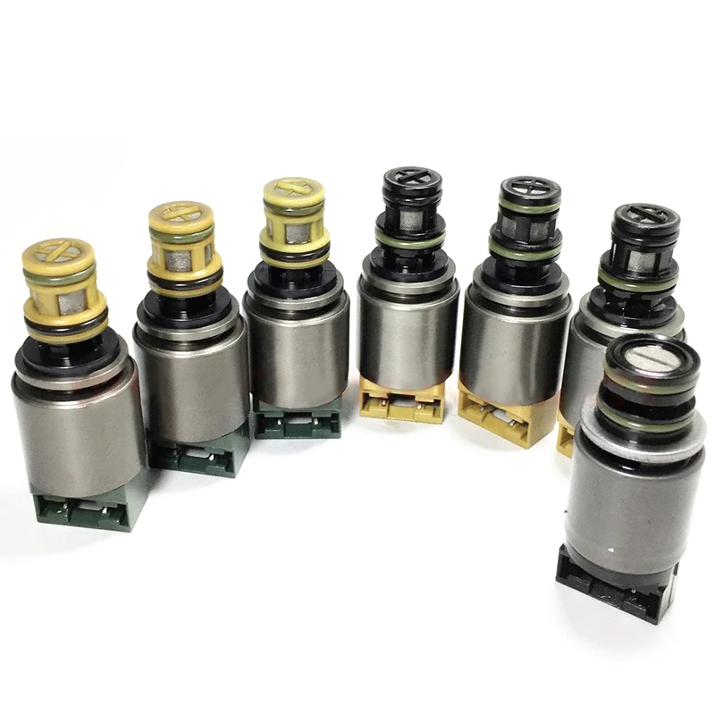 7PCS Transmission Solenoids 6HP19 6HP26 6HP32 Fits for BMW X3 X5 AUDI A4 A6 A8 Q7 6HP19