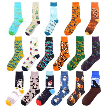 PEONFLY Trend Leopard Colored Short Socks Men Cartoon Astronaut Dog Harajuku Socks Casual Funny Hip Pop Cotton Happy Socks
PEONFLY Trend Leopard Colored Short Socks Men Cartoon Astronaut Dog Harajuku Socks Casual Funny Hip Pop Cotton Happy Socks
