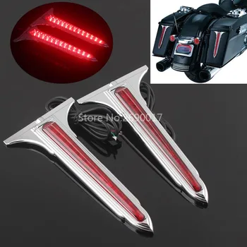 Motorcycle Chrome LED Red Lens Rear Saddlebag Accents Tail Brake Light Red Fits For Harley Touring Saddlebag 1993-2013
Motorcycle Chrome LED Red Lens Rear Saddlebag Accents Tail Brake Light Red Fits For Harley Touring Saddlebag 1993-2013