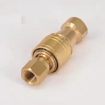 1/4" BSP Hydraulic Brass Quick Disconnect Connector Copper Hose Fittings Coupler
1/4" BSP Hydraulic Brass Quick Disconnect Connector Copper Hose Fittings Coupler