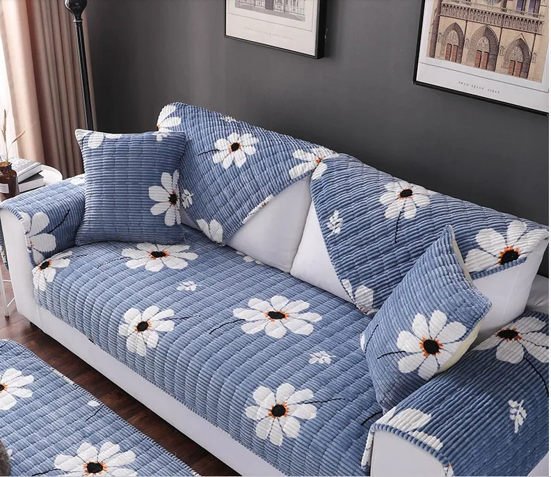 1 Pcs Stripe Sofa Towel Plush Fabric Sofa Cover High-Grade Thick Sofa Cushion Leather Sofa Slip Towel Small Daisy Pattern
1 Pcs Stripe Sofa Towel Plush Fabric Sofa Cover High-Grade Thick Sofa Cushion Leather Sofa Slip Towel Small Daisy Pattern