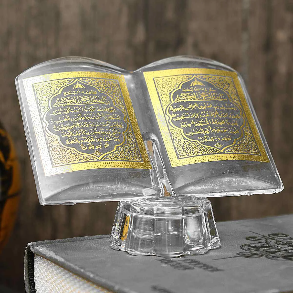 Crystal Polishing Quran Book Clear Polish Ramadan Allah Islamic EID Gift Decorations Scriptures
Crystal Polishing Quran Book Clear Polish Ramadan Allah Islamic EID Gift Decorations Scriptures