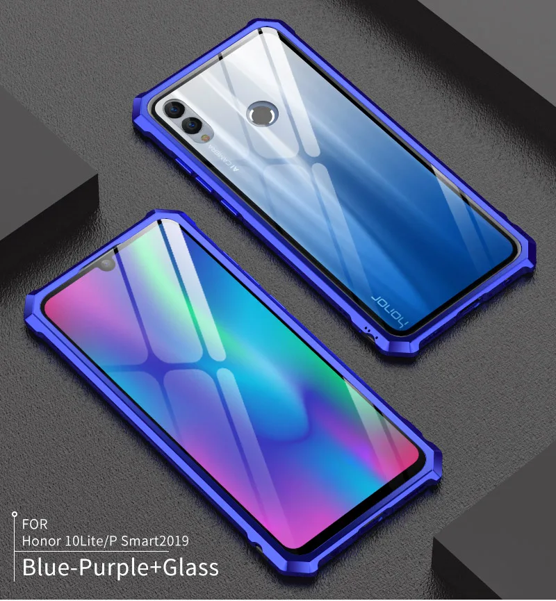 Huawei P Smart 2019 Bumper Glass Back Cover with Aluminum Metal Bumper Frame Case for Huawei P Smart 2019 Honor 10 Lite Cover
Huawei P Smart 2019 Bumper Glass Back Cover with Aluminum Metal Bumper Frame Case for Huawei P Smart 2019 Honor 10 Lite Cover