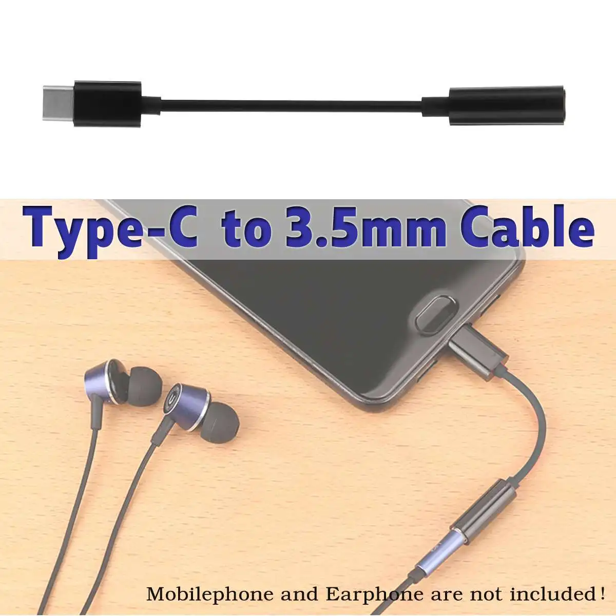 3PCS USB-C Adapter Type C To 3.5mm Audio Aux Headphone Jack Earphone Headphone Cable USB Cable Adapter For Huawei For Xiaomi
3PCS USB-C Adapter Type C To 3.5mm Audio Aux Headphone Jack Earphone Headphone Cable USB Cable Adapter For Huawei For Xiaomi