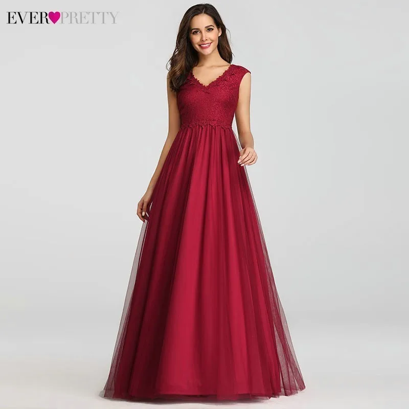 Elegant Prom Dresses Long Burgundy A-Line V-Neck Sleeveless Empire Lace Sexy Vintage Evening Gowns Women Vestidos de Gala 2020
Elegant Prom Dresses Long Burgundy A-Line V-Neck Sleeveless Empire Lace Sexy Vintage Evening Gowns Women Vestidos de Gala 2020
