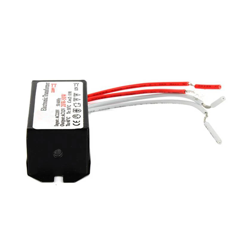 CLAITE LED Driver Electronic Transformer AC220V To 12V Electronic Transformer 20W-50W G4 Halogen Light Lamp Power Supply
CLAITE LED Driver Electronic Transformer AC220V To 12V Electronic Transformer 20W-50W G4 Halogen Light Lamp Power Supply