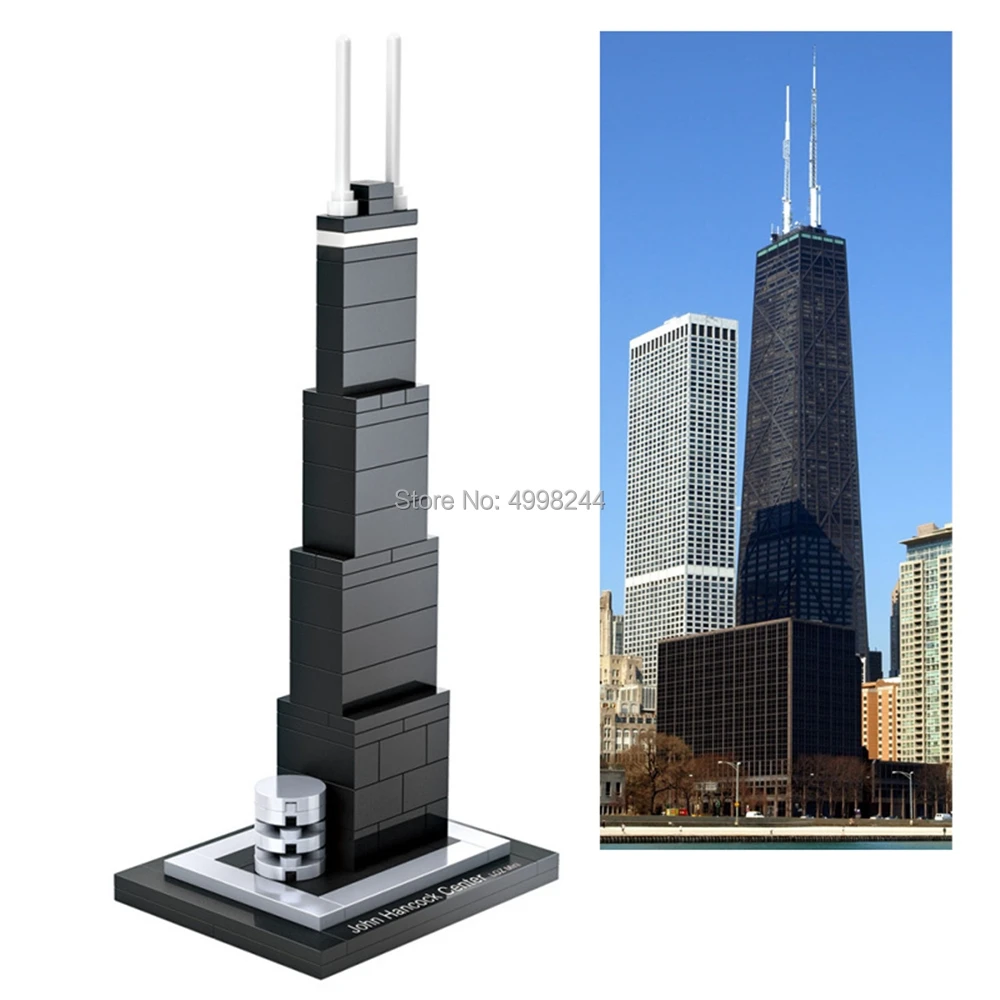 1001 69pcs Chicago John Hancock World Famous Architecture City Mini Diamond Building Blocks Bricks Toy
1001 69pcs Chicago John Hancock World Famous Architecture City Mini Diamond Building Blocks Bricks Toy