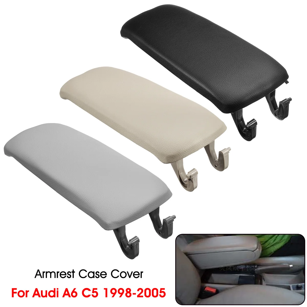 Car PU Leather Armrest Center Console Lid Cover Cap Interior Storage Box For Audi A6 C5 1998-2005
Car PU Leather Armrest Center Console Lid Cover Cap Interior Storage Box For Audi A6 C5 1998-2005