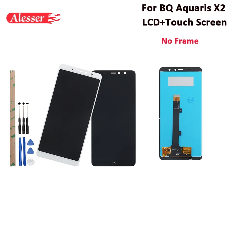 Alesser For BQ Aquaris X2 LCD Display And Touch Screen 5.65'' Repair Parts For BQ Aquaris X2 Phone With Tools And Adhesive
Alesser For BQ Aquaris X2 LCD Display And Touch Screen 5.65'' Repair Parts For BQ Aquaris X2 Phone With Tools And Adhesive