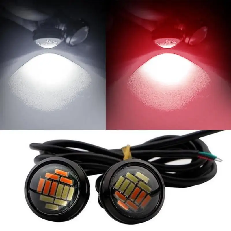 2pcs 12V Eagle Eye Turn Signals Light Bulbs for Cars 12 LED Car Motocycle 23mm Hawkeye Reverse Backup Light Moto Auto Products
2pcs 12V Eagle Eye Turn Signals Light Bulbs for Cars 12 LED Car Motocycle 23mm Hawkeye Reverse Backup Light Moto Auto Products