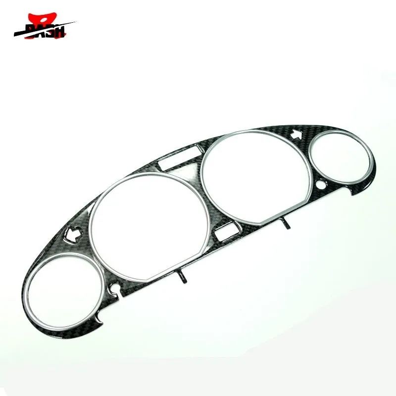 DASH Carbon Fiber Gauge trim with Silver Rim design for 3 ser E36 1991 1997 Instrument cluster bezel cover
DASH Carbon Fiber Gauge trim with Silver Rim design for 3 ser E36 1991 1997 Instrument cluster bezel cover