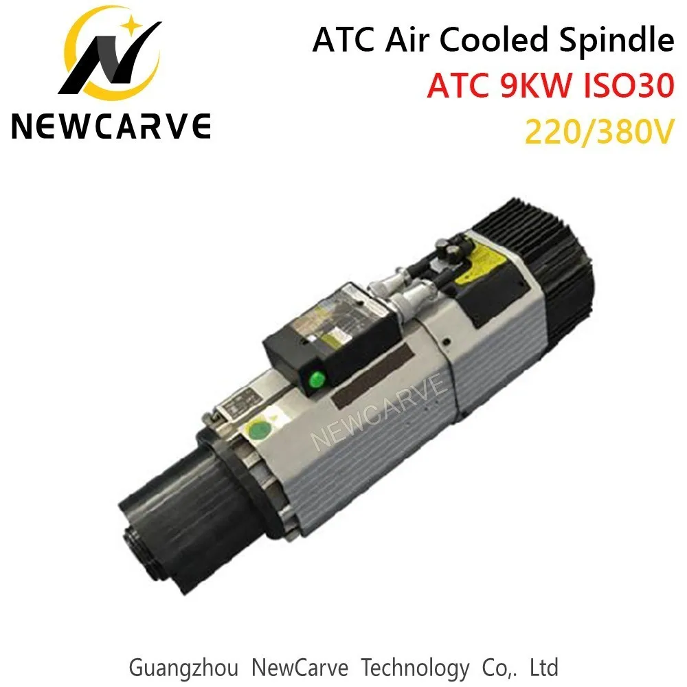 NEWCARVE 9KW ATC Air Cooled Spindle Automatic Tool Changer Spindle Motor 220V 380V China HQD GDL70-24Z/9.0 Long Nose
NEWCARVE 9KW ATC Air Cooled Spindle Automatic Tool Changer Spindle Motor 220V 380V China HQD GDL70-24Z/9.0 Long Nose