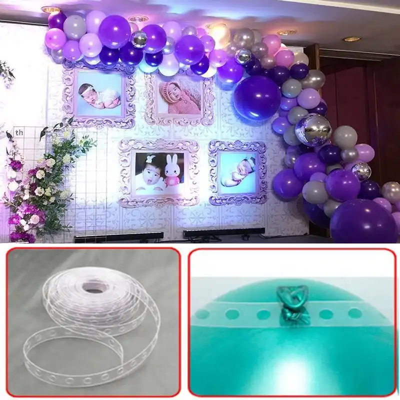 1pc New Roll 5m Balloon Decorating String Transparent Balloon