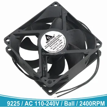Gdstime 92MM EC Fan AC 110V 220V 115V 240V Dual Ball Bearing Brushless Cooling Cooler 92x92x25mm 9CM
Gdstime 92MM EC Fan AC 110V 220V 115V 240V Dual Ball Bearing Brushless Cooling Cooler 92x92x25mm 9CM