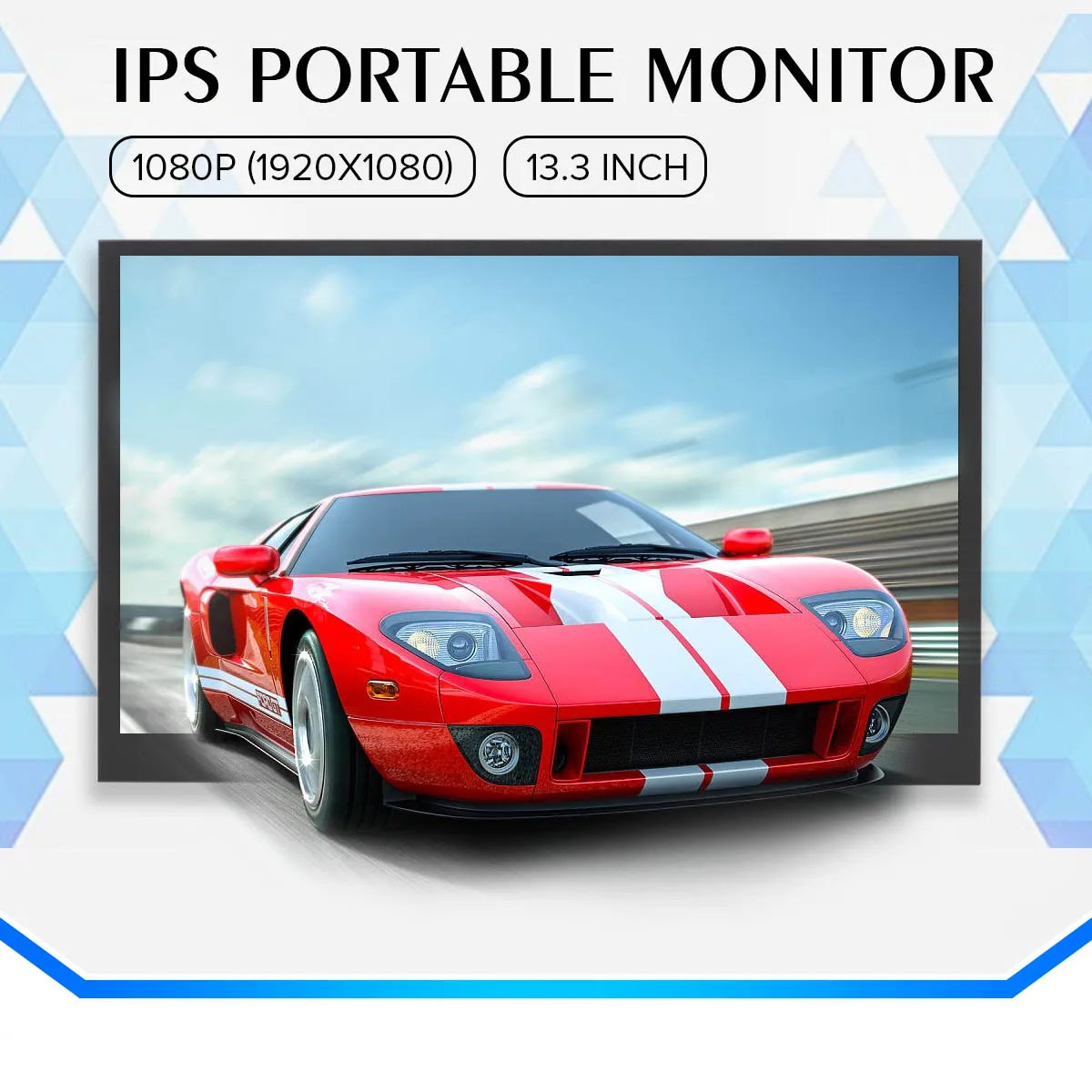 13.3 Inch Portable Monitor 1920*1080P IPS LCD Screen Display for PS3/PS4 for HDMI for XBOX One game Gifts
13.3 Inch Portable Monitor 1920*1080P IPS LCD Screen Display for PS3/PS4 for HDMI for XBOX One game Gifts