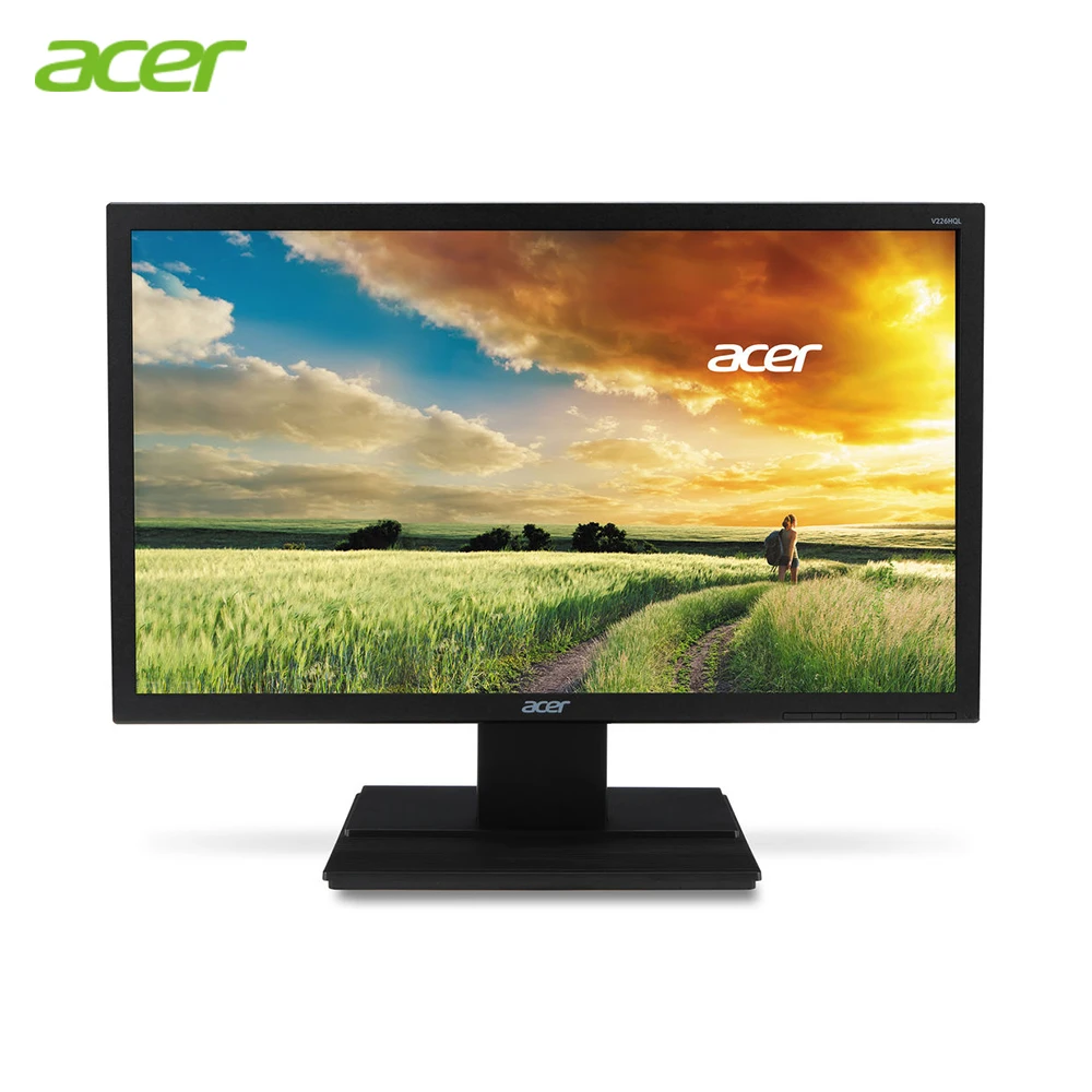 

Acer V6 V226HQL - Monitor DE 21.5" FHD (Pantalla de 1920 x 1080, 16:9, 5 ms, Eye-Care, TN, VGA/DVI) Color Negro