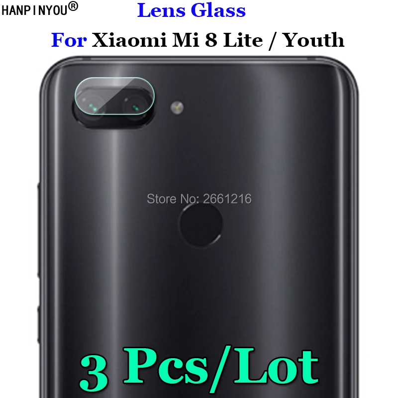 3 Pcs/Lot For Xiaomi Mi 8 Lite / Youth 6.26" Ultra Clear Soft Transparent Tempered Glass Back Camera Lens Screen Protector Film
3 Pcs/Lot For Xiaomi Mi 8 Lite / Youth 6.26" Ultra Clear Soft Transparent Tempered Glass Back Camera Lens Screen Protector Film