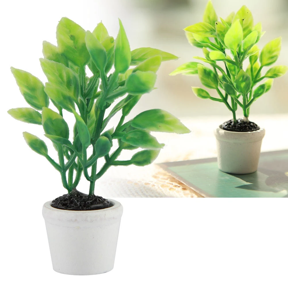 Zerodis Artificial Flower Leaves Miniature Fake Green Plant Garden Deco Bonsai Fake Potted Plant Accessory
Zerodis Artificial Flower Leaves Miniature Fake Green Plant Garden Deco Bonsai Fake Potted Plant Accessory