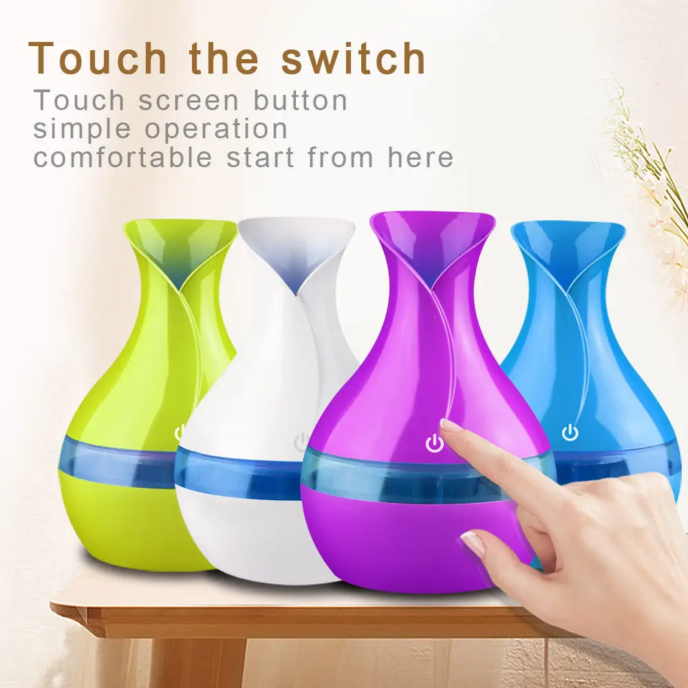 300ML USB Diffuser Cool Mist Air Humidifier Purifier for Office/Home Essential Oil Diffuser Air Freshener With 7 Led Night Light
300ML USB Diffuser Cool Mist Air Humidifier Purifier for Office/Home Essential Oil Diffuser Air Freshener With 7 Led Night Light
