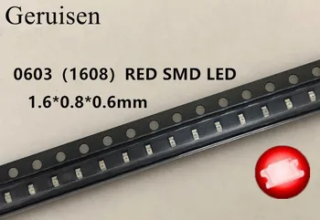 Small red lamp beads 0603 SMD LED 0603 RED Light-emitting diodes Free Shipping 3000pcs/lot
Small red lamp beads 0603 SMD LED 0603 RED Light-emitting diodes Free Shipping 3000pcs/lot