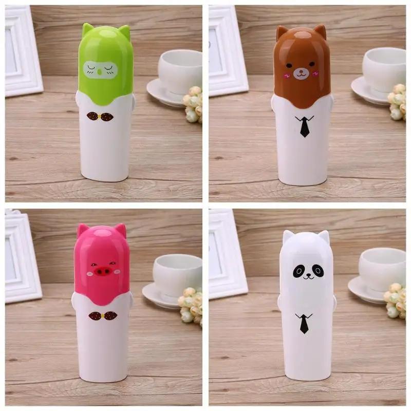Plastic Cute Cartoon Toothbrush Case Children Travel Portable Toothbrush Storage Box Washing Cup Toothbrush Holder 4 Styles
Plastic Cute Cartoon Toothbrush Case Children Travel Portable Toothbrush Storage Box Washing Cup Toothbrush Holder 4 Styles