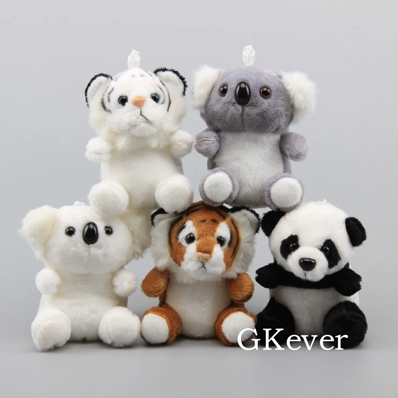 Real Life Animals Yellow Tiger Gray Koala Panda Plush Keychain Lovely Soft Toys Stuffed Dolls 13 cm
Real Life Animals Yellow Tiger Gray Koala Panda Plush Keychain Lovely Soft Toys Stuffed Dolls 13 cm