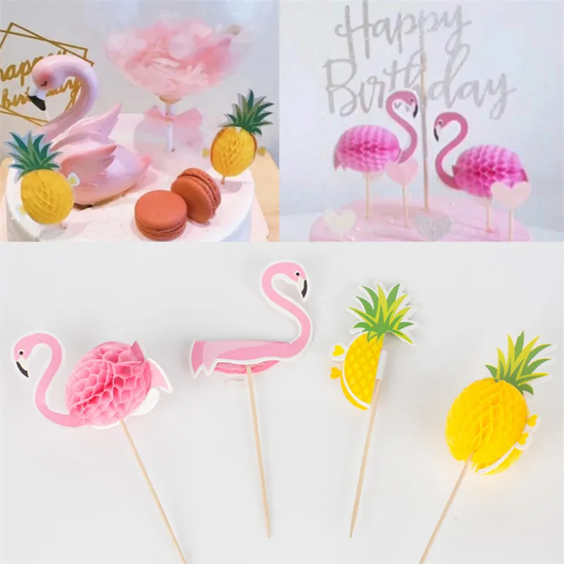 10pcs 3D Flamingo Pineapple Cake Topper Birthday Bake Tools Baby Shower Birthday Party Decoration Kids DIY Wedding Decoration-S
10pcs 3D Flamingo Pineapple Cake Topper Birthday Bake Tools Baby Shower Birthday Party Decoration Kids DIY Wedding Decoration-S