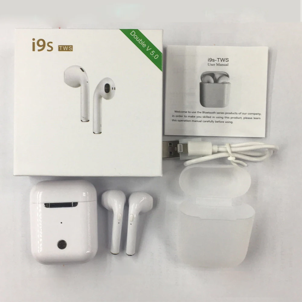 Wireless Bluetooth Earbuds i9S Tws i10 tws i12 Bluetooth Earphones Earbuds Headset with Charging Box for iPhone android xiao mi
Wireless Bluetooth Earbuds i9S Tws i10 tws i12 Bluetooth Earphones Earbuds Headset with Charging Box for iPhone android xiao mi