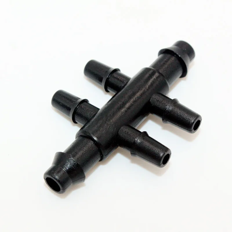 100pcs/pack Multifunction 4/7 To 3/5 Barbed Six Ways Connector For 3/5mm and 4/7mm Hose Connecting Garden Home Irrigation Joint
100pcs/pack Multifunction 4/7 To 3/5 Barbed Six Ways Connector For 3/5mm and 4/7mm Hose Connecting Garden Home Irrigation Joint