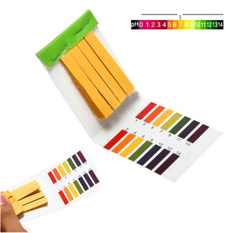 80Pcs 1-14 PH Alkaline Acid Test Paper Water Litmus Testing Kit Water Quality Tester Health Care Tool
80Pcs 1-14 PH Alkaline Acid Test Paper Water Litmus Testing Kit Water Quality Tester Health Care Tool