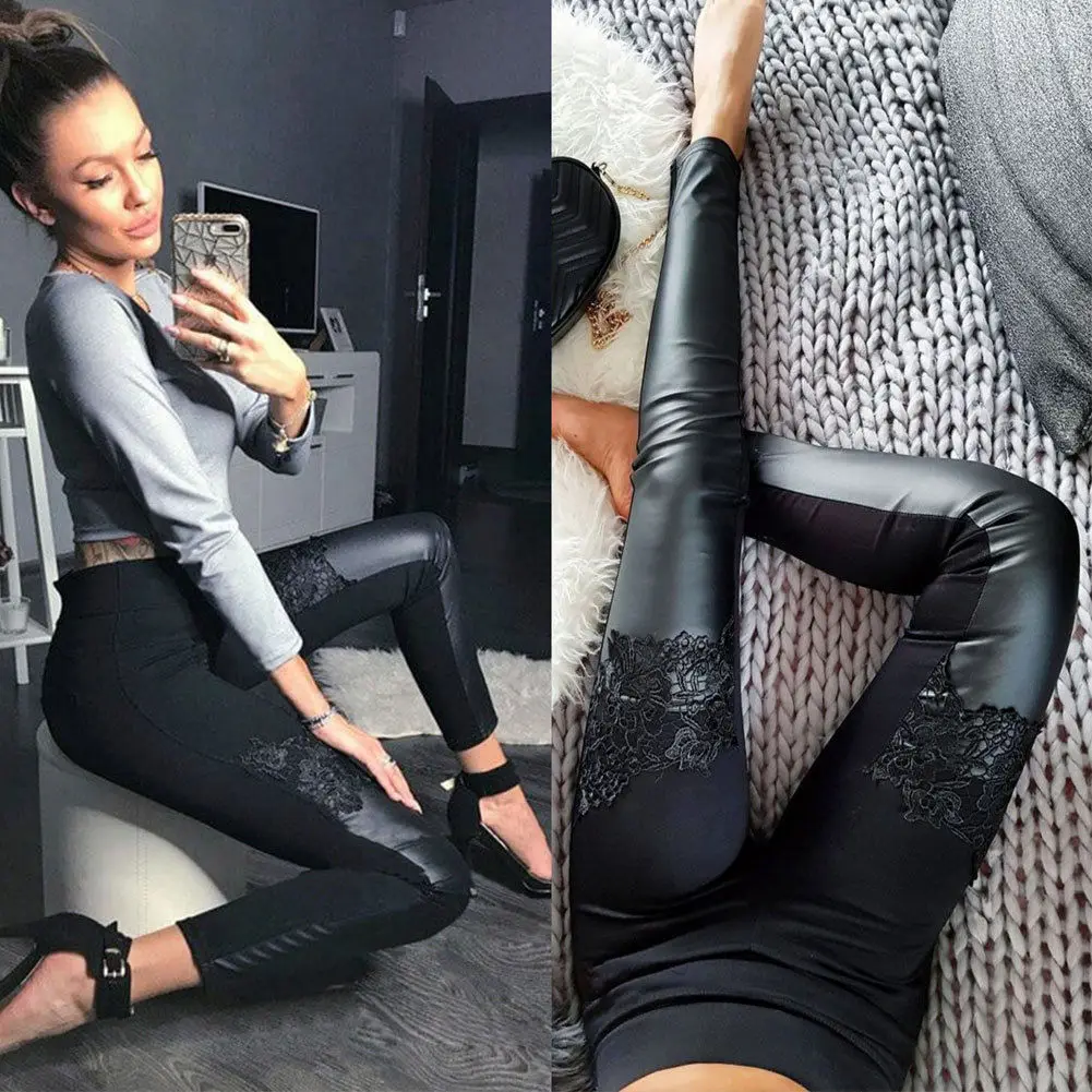 New Fashion Women High Waist Stretch Skinny Shiny Polyester Leggings Slim Fit Tight-Pants
New Fashion Women High Waist Stretch Skinny Shiny Polyester Leggings Slim Fit Tight-Pants