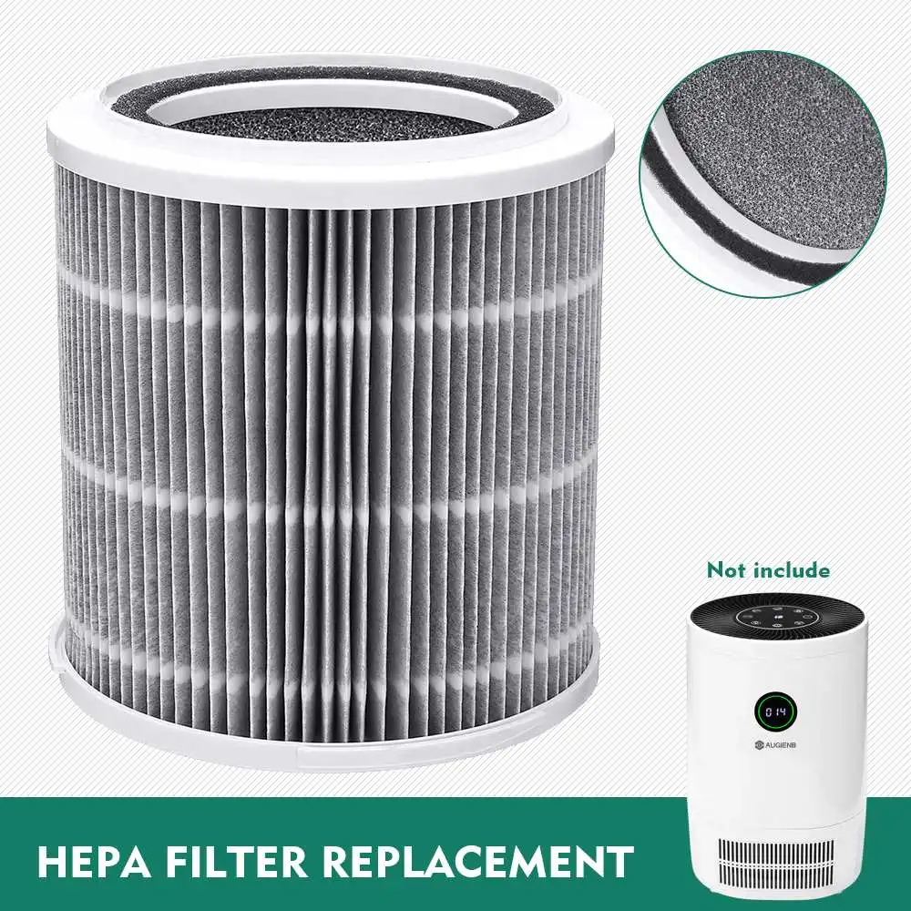 AUGIENB HEPA Filter Replacement--To Reduce Mold Odor Smoke Allergies For AUGIENB Desktop Air Purifier Filter
AUGIENB HEPA Filter Replacement--To Reduce Mold Odor Smoke Allergies For AUGIENB Desktop Air Purifier Filter