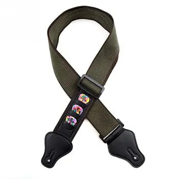 Electric Acoustic Bass Guitar Strap Adjustable Cotton Straps Leather Ends With 3 Guitar Pick Holders Guitar Accessories
Electric Acoustic Bass Guitar Strap Adjustable Cotton Straps Leather Ends With 3 Guitar Pick Holders Guitar Accessories