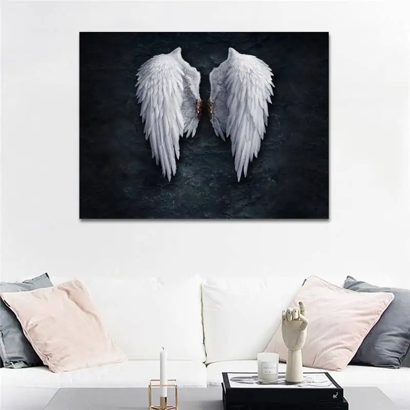 Modern Angel Wings Art Pictures Canvas Painting Wall Art Unframed Modern Feather Angel Wings For Living Room Home Decorations
Modern Angel Wings Art Pictures Canvas Painting Wall Art Unframed Modern Feather Angel Wings For Living Room Home Decorations