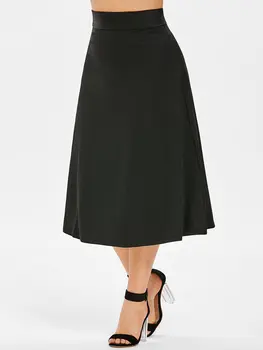 Wipalo New Women Retro Plus Size Zipper Up High Waist Skirt Solid Color Knee Length Women Summer Skirts Big Size 3XL
Wipalo New Women Retro Plus Size Zipper Up High Waist Skirt Solid Color Knee Length Women Summer Skirts Big Size 3XL