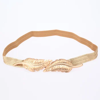Women Metal Vintage Belt Leaf Fashion Stylish Metal Golden Silver Leaves Design Chain Belt Women's Waist Elasticity Waist Belt
Women Metal Vintage Belt Leaf Fashion Stylish Metal Golden Silver Leaves Design Chain Belt Women's Waist Elasticity Waist Belt