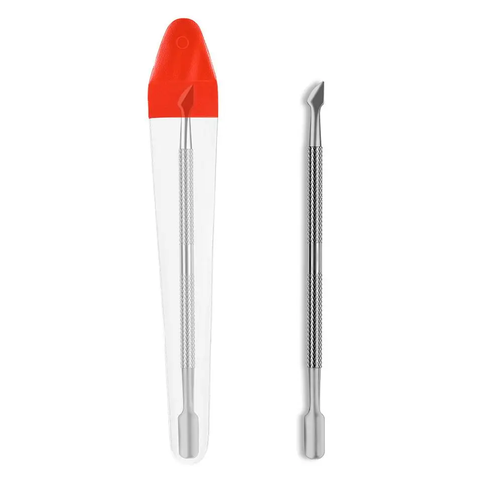 New Nail Steel Push Special Small Dead Skin Push Double Head Anti-skid Pattern Design Practical Convenient Durable Good Bending
New Nail Steel Push Special Small Dead Skin Push Double Head Anti-skid Pattern Design Practical Convenient Durable Good Bending