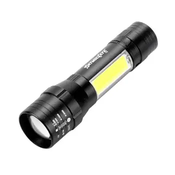 T6 COB LED Flashlight 500LM Zoomable Torch 4 Modes USB Tactical Flashlights Waterproof Magnet Torch Lantern For Outdoor Camping
T6 COB LED Flashlight 500LM Zoomable Torch 4 Modes USB Tactical Flashlights Waterproof Magnet Torch Lantern For Outdoor Camping