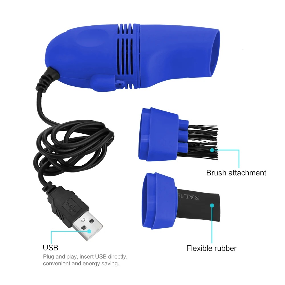 USB Vacuum Cleaner USB Gadgets For Computer Vacuum Mini USB Keyboard Mobile Phones Cleaner Laptop Brush Dust Cleaning Kit
USB Vacuum Cleaner USB Gadgets For Computer Vacuum Mini USB Keyboard Mobile Phones Cleaner Laptop Brush Dust Cleaning Kit