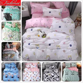 Adult Kids Child White Pink Duvet Cover Bedding Set Soft Cotton Bed Linen Single Full Queen King Size Bedspreads 150x200 180x220
Adult Kids Child White Pink Duvet Cover Bedding Set Soft Cotton Bed Linen Single Full Queen King Size Bedspreads 150x200 180x220
