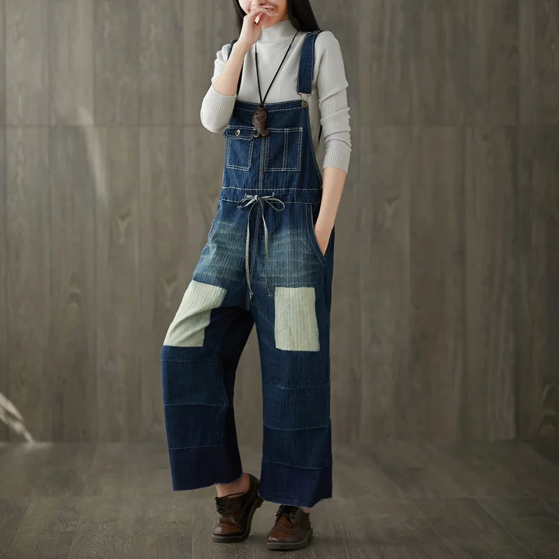 Large size Drop Crotch Denim Rompers Pants Baggy Drawstring Washed Denim Jumpsuits Wide Leg Suspenders Bib jean Tooling Overalls
Large size Drop Crotch Denim Rompers Pants Baggy Drawstring Washed Denim Jumpsuits Wide Leg Suspenders Bib jean Tooling Overalls