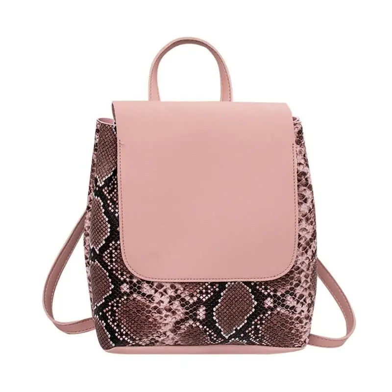 2019 Snakeskin PU Leather Backpacks for high school girls Fashion Female Travel School Bagpacks Animal Print Mochila Feminina
2019 Snakeskin PU Leather Backpacks for high school girls Fashion Female Travel School Bagpacks Animal Print Mochila Feminina